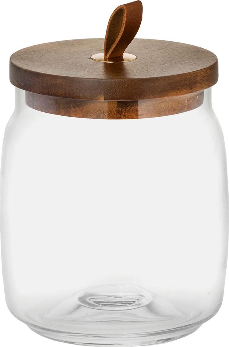 Riverdale - Voorraadpot Pip transparant 14cm Transparant
