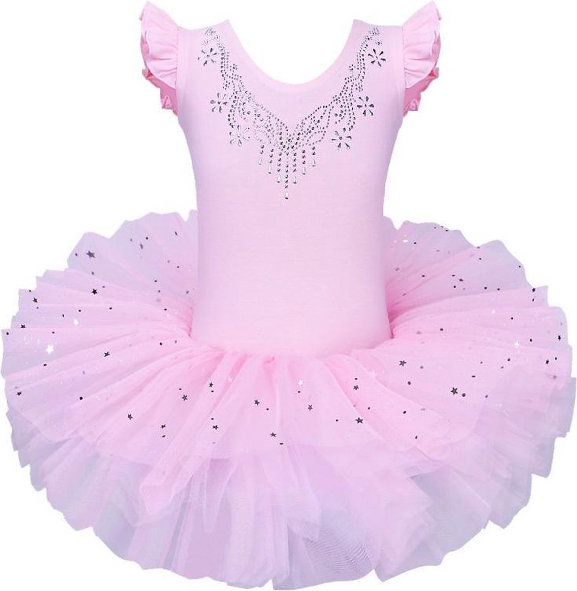 Balletpakje met Tutu Roze Sparkle Style - Ballet - prinsessen tutu verkleed jurk meisje EAN 6013722660609