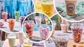 18 oz (500ml) Beker,  Drinking Cups With Dome Lid Without hole ---- 25 pcs / pack ---- Shaker Cup - Cup - 18 oz (500ml) Dome Lid Drinking Cups with X hole ---- 25 pcs / pack ----- 20 packs / 