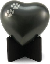 Arielle Hart Urn Paw Slate Grijs Dierenpootje - Asbeeld Dieren Urn Voor Uw Geliefde Dier - Kat - Hond - Paard - Konijn