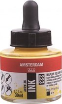 Amsterdam Acrylic Inkt Fles 30 ml Napelsgeel Donker 223