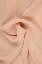 Chiffon stof - Dusty roze - 15 meter
