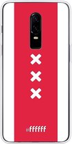 OnePlus 6 Hoesje Transparant TPU Case - AFC Ajax Amsterdam1 #ffffff