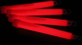 MagieQ Glow Sticks 6" BREAKLIGHT, rood  25 stuks / Bag