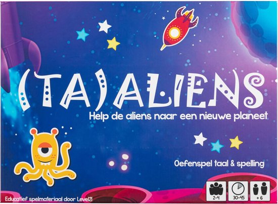 Afbeelding van het spel (TA)ALIENS - Spelling 5e leerjaar - Level21