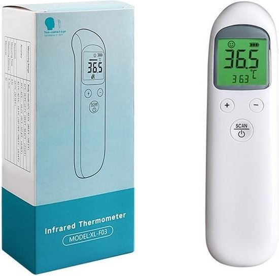 Pro-Care Infrarood Voorhoofd Thermometer - Non-Contact Type - Test afstand  5-8 cm - 32... | bol.com