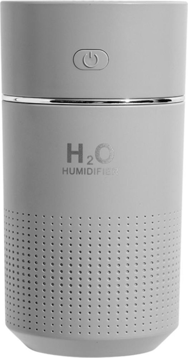 Goedkoopste Luchtbevochtiger met Sfeer/Nachtlampje 360ML - Aromatherapie - Verdamper - Vernevelaar - Luchtreiniger - AirCooler - Humidifier - Grijs!