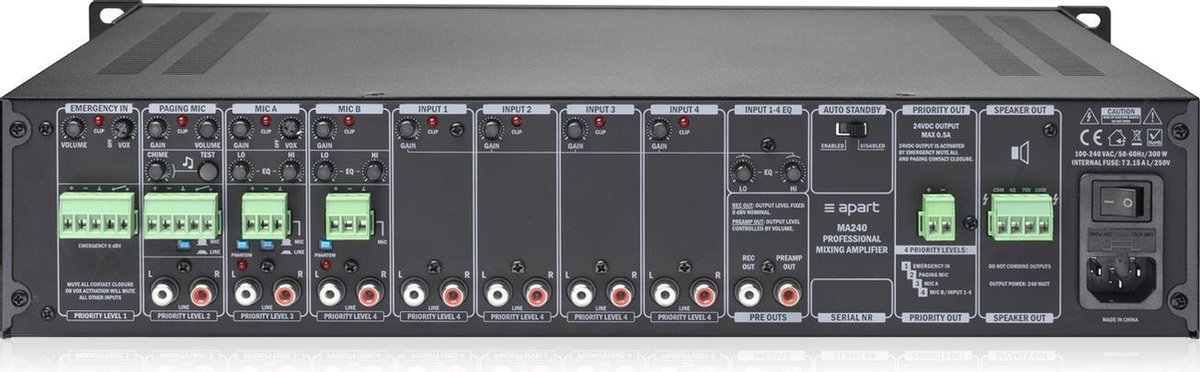 Amplificateur de puissance PC2001N Yamaha