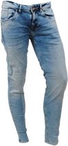 Cars Jeans - Heren Jeans - Slim Fit - Stretch - Lengte 34 - Blast - Stone Fancy Used
