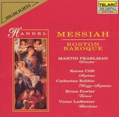 Handel: Messiah highlights / Pearlman, Boston Baroque