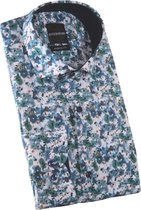 Dutch Bastard Lange mouw Overhemd - 328102-291 Blauw (Maat: L)