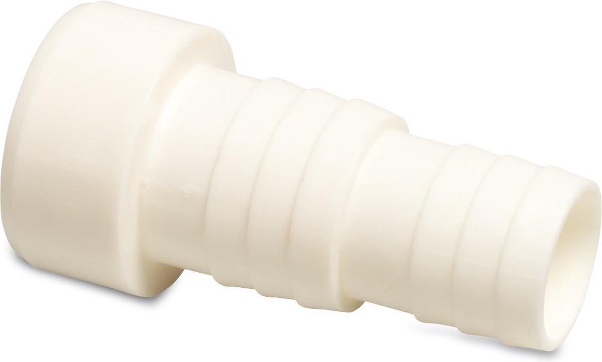 Slangtule ABS 50 mm x 38-32 mm spie x slangtule 10bar wit