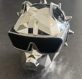 Bluetooth speaker dog zilver/silver