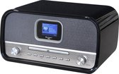 Soundmaster NMCDAB990BLA Stereo DAB+ radio, CD speler, bluetooth, en USB, zwart