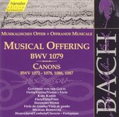 Bach: Musical Offering, Canons / von der Goltz et al