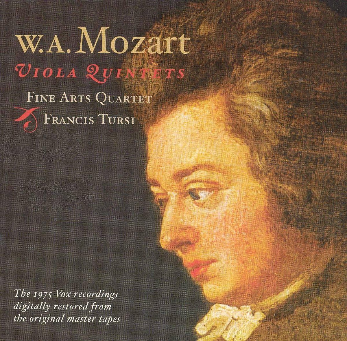 Mozart Viola Quintets, Fine Arts Quartet/f. Tursi CD (album