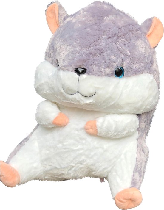 beetje Voorschrijven Mogelijk Hamster knuffel 30cm |Grijs|zachte knuffel voor kinderen | Origineel | GIFT  QUALITY | | bol.com