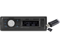 Caliber Autoradio met Bluetooth - DAB - DAB+ - USB, SD, AUX, FM - 1 DIN - Enkel DIN - Handsfree bellen - Muziek streamen met Bluetooth (RMD034DAB-BT)