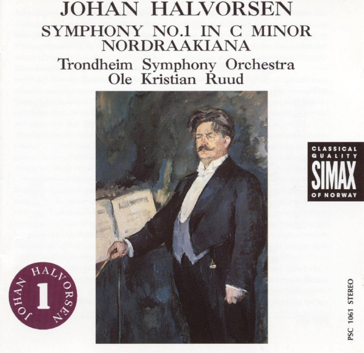 Symphony No. 1 In C Minor, Nordraak