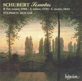 Schubert: Sonatas D 960, D 784, D 613 / Stephen Hough