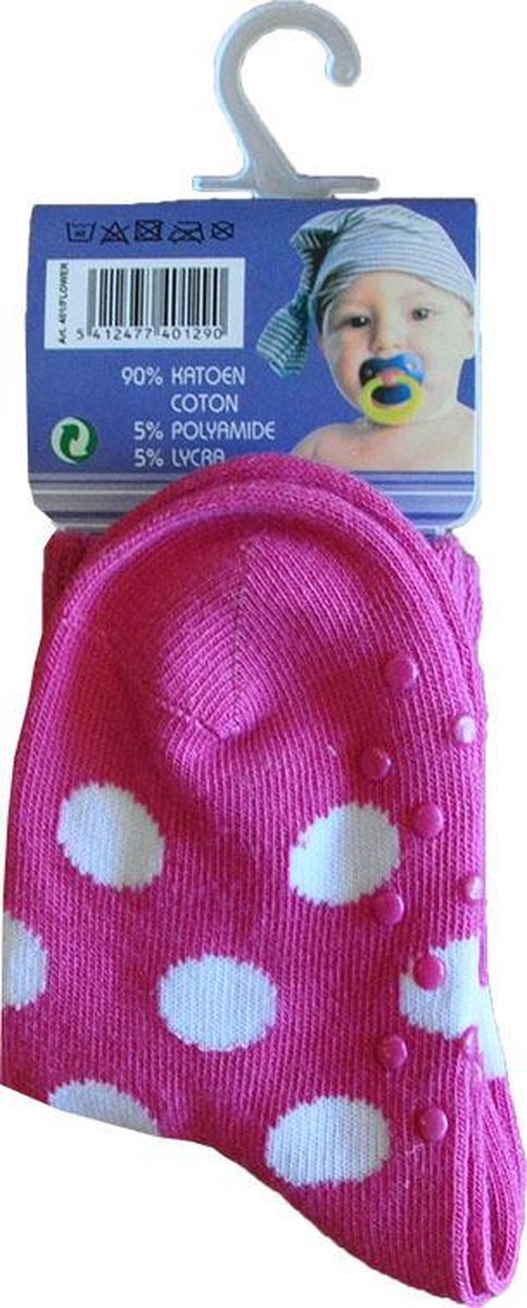 Baby sokjes - maat 19/20 - 12 paar - met Anti-slip         chaussettes socks
