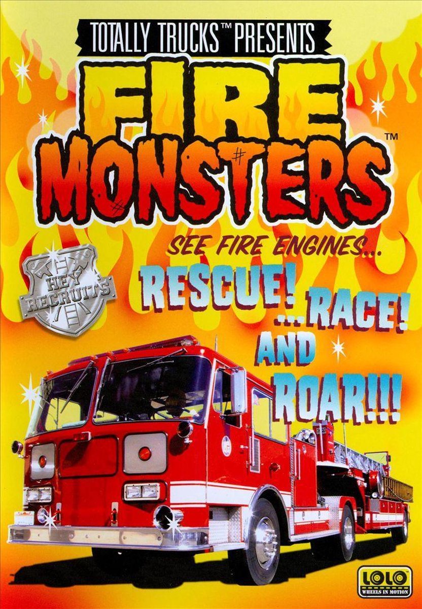 Totally Trucks; Fire Monsters (DVD) (Geen NL Ondertiteling)