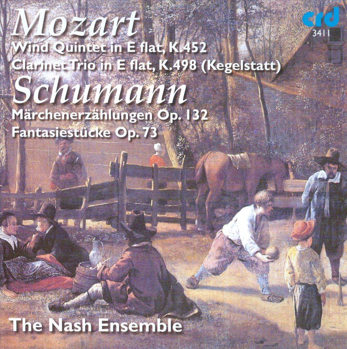 Mozart: Wind Quintet in E Flat, K452/Clarinet Trio in E Flat...