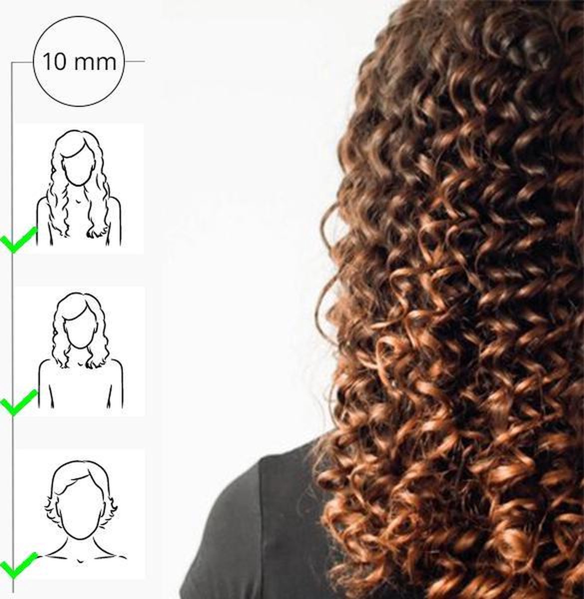 Carmen CT4620 - Chopstick krultang - Snel opgewarmd - Alle - afbeelding 2