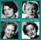 Four Famous Mezzos Of The Past