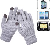 Luxe Gebreide Winter Handschoenen Met Touch Tip Gloves - Touchscreen Gloves - Voor Fiets/Scooter/Sporten/Wandelen - One-Size - Voor Heerlijk Warme Handen - Winterhandschoenen - Wol