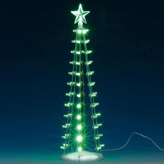 Lemax - Lighted Silhouette Tree (Green) -  B/o (4.5v)