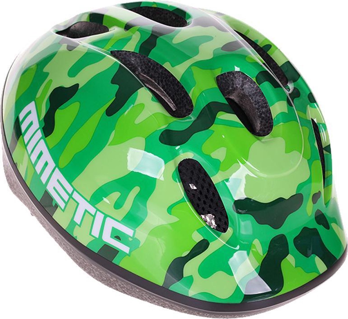 Bellelli Kinderhelm Camouflage Groen - Maat S 48-54cm