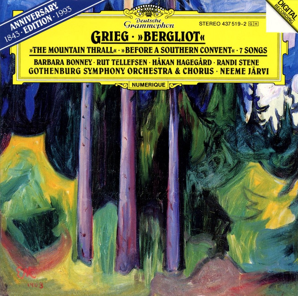 Grieg: Bergliot