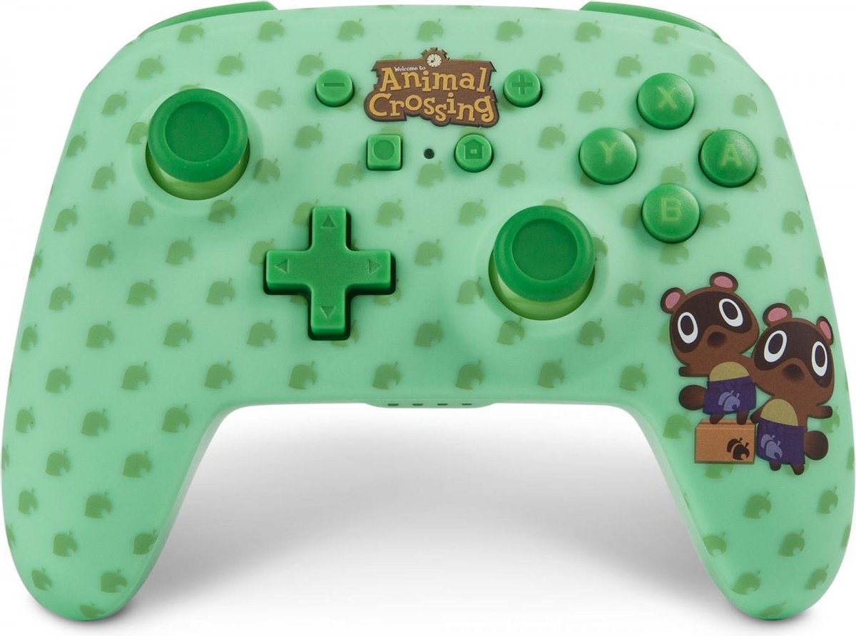 Nintendo Switch Pro Controller Draadloos Animal Crossing - Groen - Switch - Nintendo
