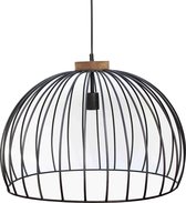 KRAM. | Hanglamp bol draad / wire metaal S | Ø 40 cm | E27 | Zwart