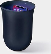 Lexon Design Oblio Oplaadstation - Draadloos - Met Ingebouwde UV sanitizer - Donkerblauw