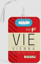 Kofferlabel – VIE (Vienna)