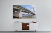 Schilderij - Erasmusbrug in Rotterdam — 100x70 cm