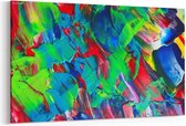 Schilderij - Art abstract paint — 90x60 cm