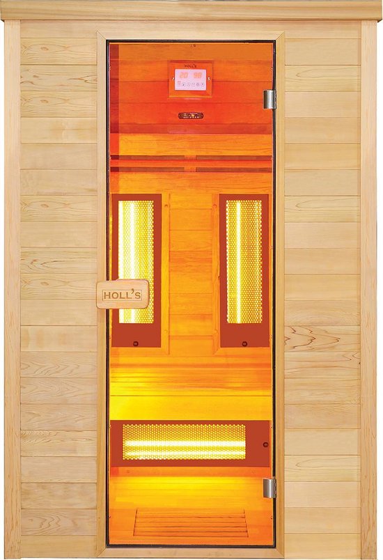 slachtoffers deadline ga sightseeing Maison's Sauna – Sauna – Infrarood sauna – 2 persoons – 190x130x100cm |  bol.com