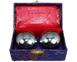 Inuk - Meridiaan Kogels -|Chinese Ballen - Klankkogels - Draaiballen - Metaal
