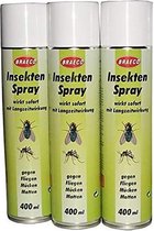 3 x 100 ml muggenspray, BRAECO ongediertewering