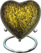 Mini urn hart White Copper Ocean  - urn voor as - AHA 14503