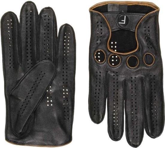 Gants de conduite Frickin F1 Gloves de conduite à écran tactile marron Zwart taille 9,5