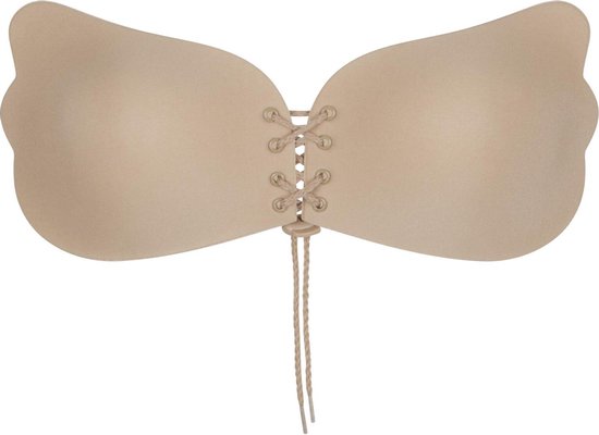 LingaDore - Zelfklevende Push-Up BH Beige - maat B Cup - Beige