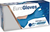 EuroGloves ECO Light 200 stuks Wegwerphandschoenen Nitril Handschoenen Maat XS