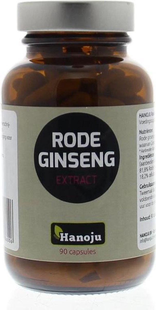 Hanoju Red Ginseng 450 Mg, 90 Capsules