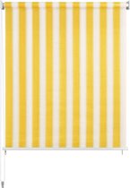 Rolgordijn voor buiten 240x230 (Incl LW led klok) - rol gordijn verduisterend - rolgordijnen