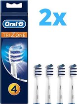 2x Oral-B Trizone Opzetborstels - 4 stuks