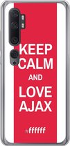 Xiaomi Mi Note 10 Hoesje Transparant TPU Case - AFC Ajax Keep Calm #ffffff